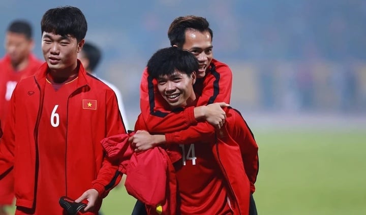 Văn Toàn và Công Phượng là bạn thân.